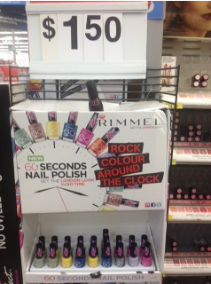 Rimmel Nail Polish at Walmart