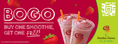 Jamba Juice BOGO Coupon