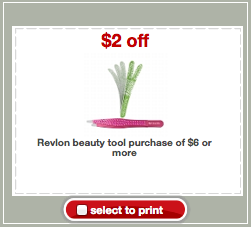 Revlon Beauty Tools Target Coupon