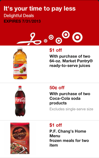 Target Mobile Coupons Savvy