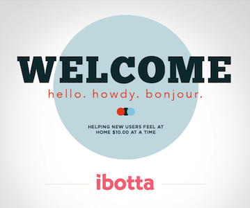 Ibotta Welcome Bonus