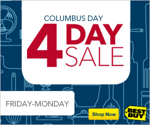 Best Buy Columbus Day Sale