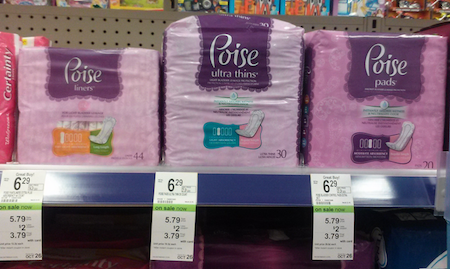 Poise Walgreens Deal