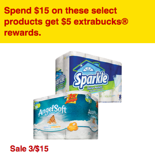 Sparkle Paper Towels CVS Deal