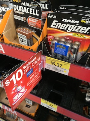 Walmart Energizer Batteries