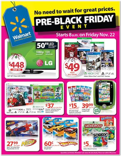 Walmart Pre-Black Friday Event