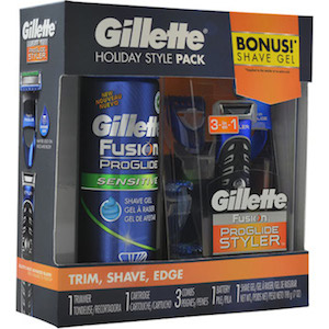 Gillette Holiday Style Pack