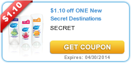 Secret Destinations Coupon