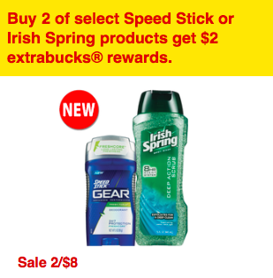 CVS Speed Stick Gear Deal