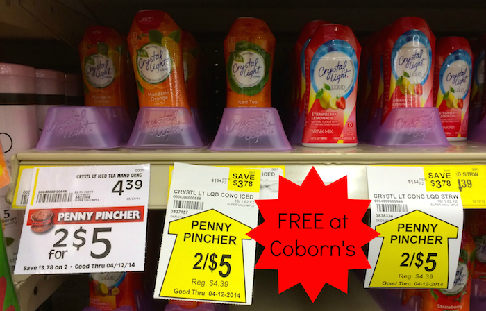 Coborns FREE Crystal Light