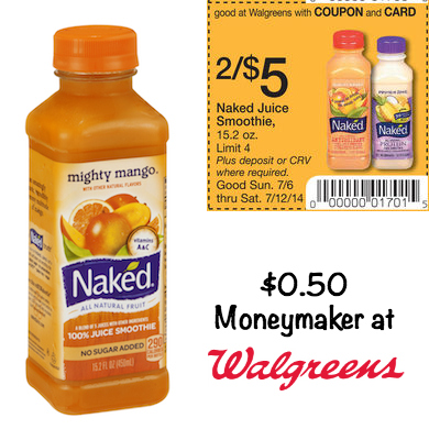 Naked Juice Moneymaker Walgreens