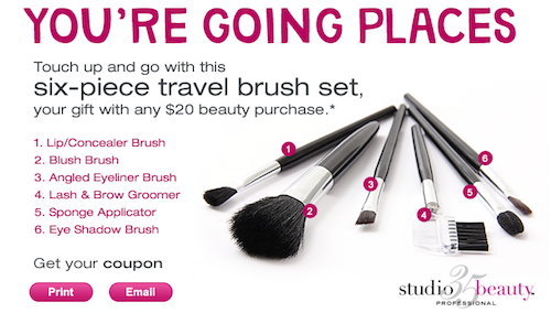 Walgreens Studio35 Brush Set