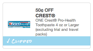 Crest Coupon