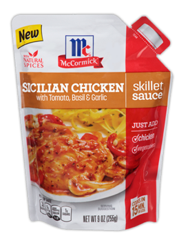 McCormick Sicilian Chicken Skillet Sauce